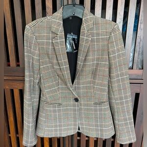 Plaid Blazer